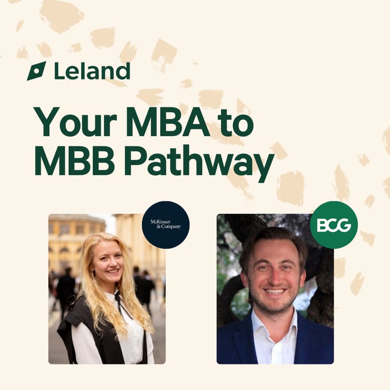 Cover Image for Your MBA to MBB Pathway