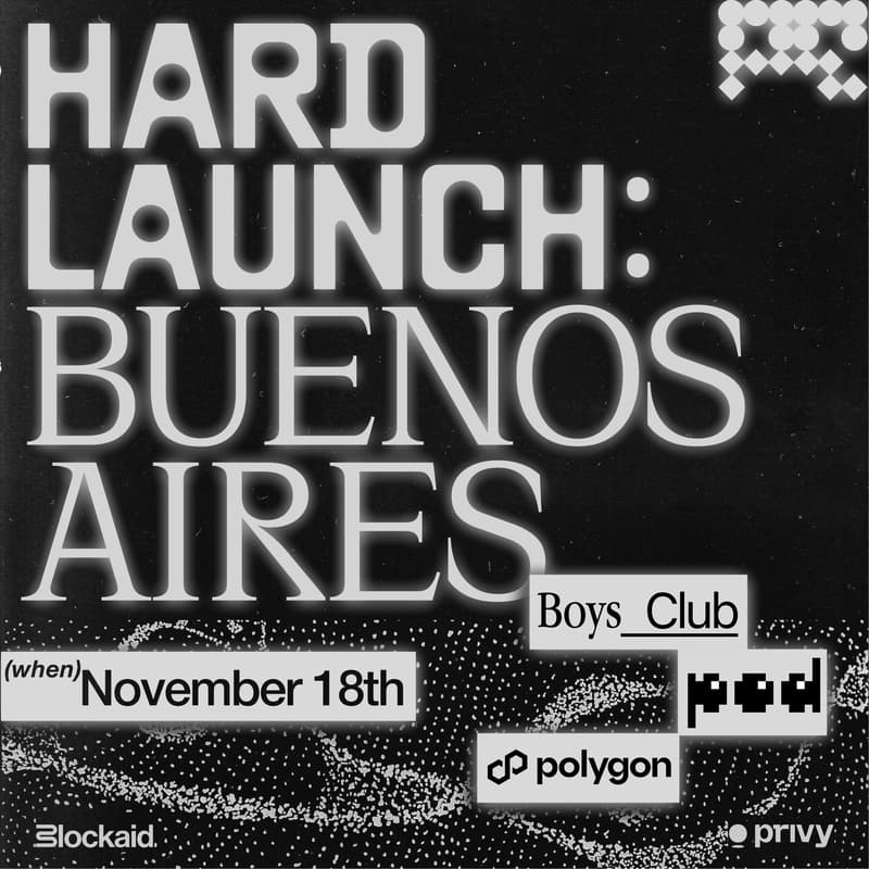 Cover Image for HARD LAUNCH: Boys Club x pod network x Polygon