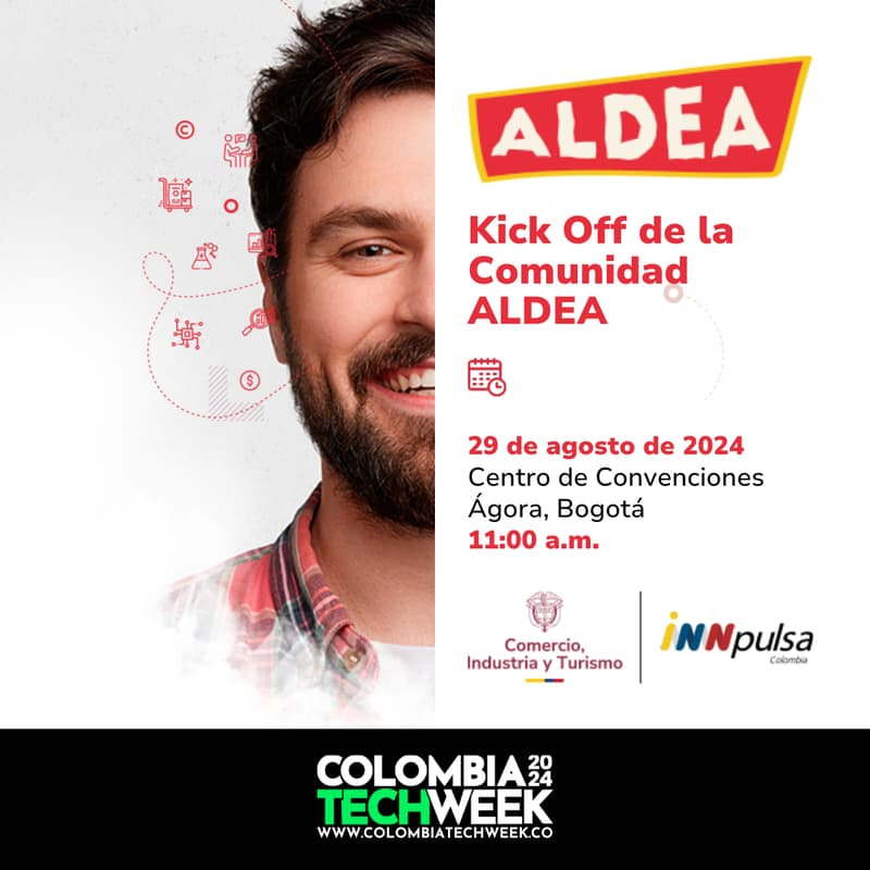 Cover Image for Kick Off Comunidad ALDEA 2024: Mentalidad y Ética en los Negocios #Innpulsa
