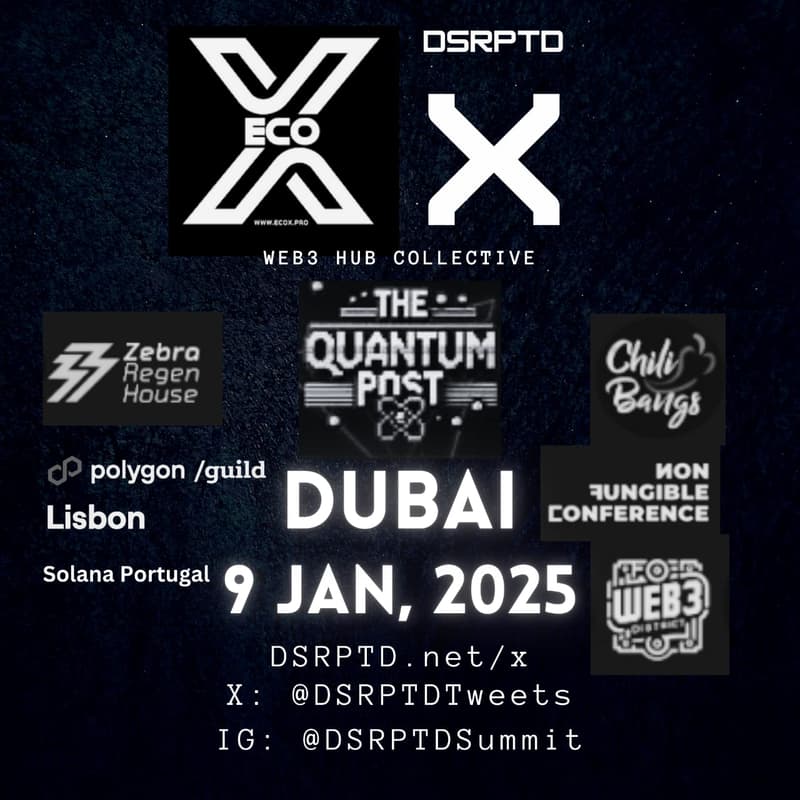 Cover Image for EcoX - DSRPTD X Gathering - 2025 Kickoff