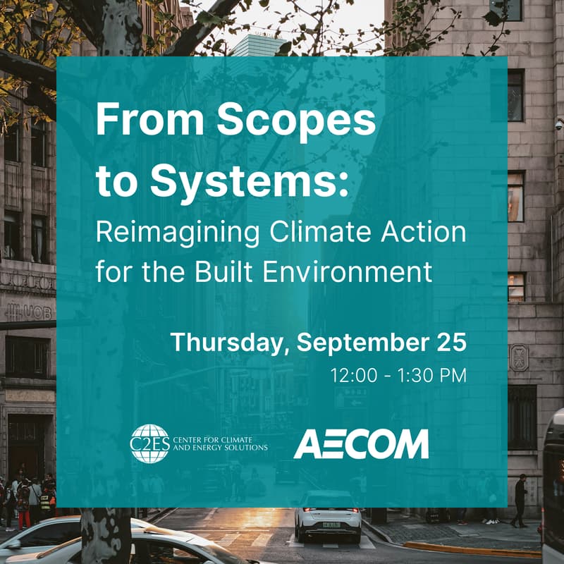 Cover Image for From Scopes to Systems: Reimagining Climate Action for the Built Environment