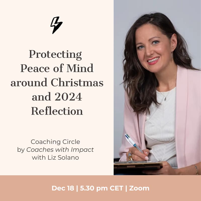 Cover Image for Protecting Peace of Mind around Christmas and 2024 Reflection with Liz Solano