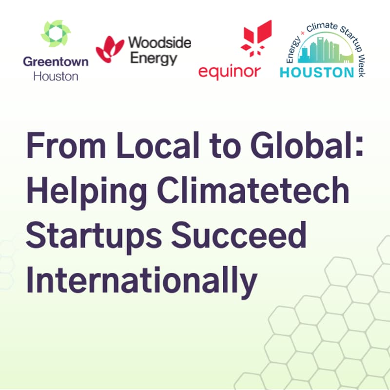 Cover Image for From Local to Global: Helping Climatetech Startups Succeed Internationally