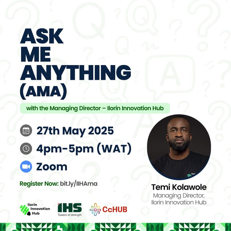 Cover Image for AMA with Temi Kolawole!