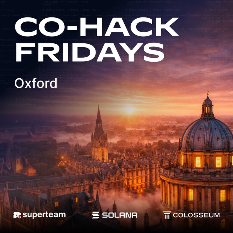 Cover Image for Co-Hack Fridays : Oxford Chapter