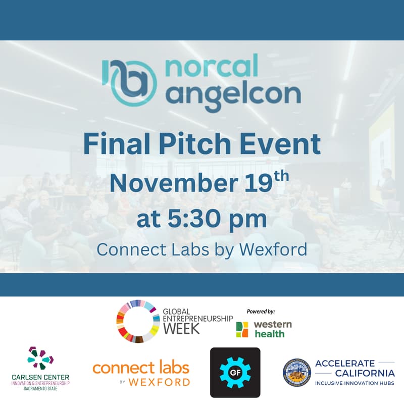 Cover Image for GEW: NorCal AngelCon - Final Pitch Event