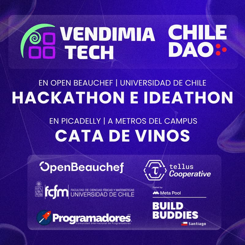 Cover Image for VENDIMIA TECH x ChileDAO