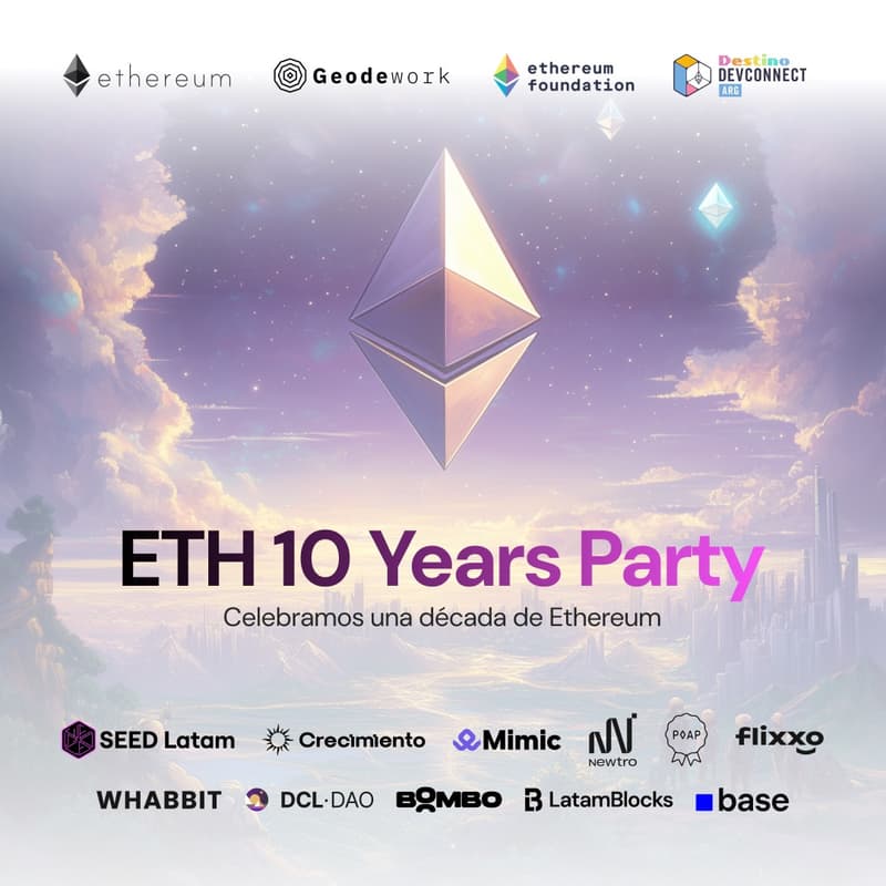 Cover Image for Ethereum 10 Years Meetup