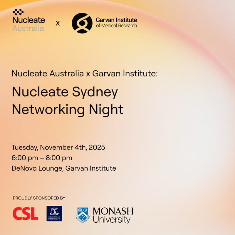 Cover Image for Nucleate Australia x GIMR: Networking Night