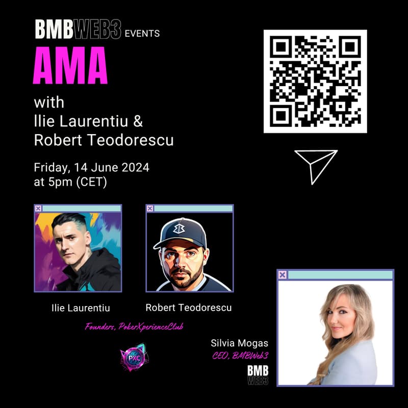 Cover Image for AMA with PokerXperienceClub & BMBWeb3