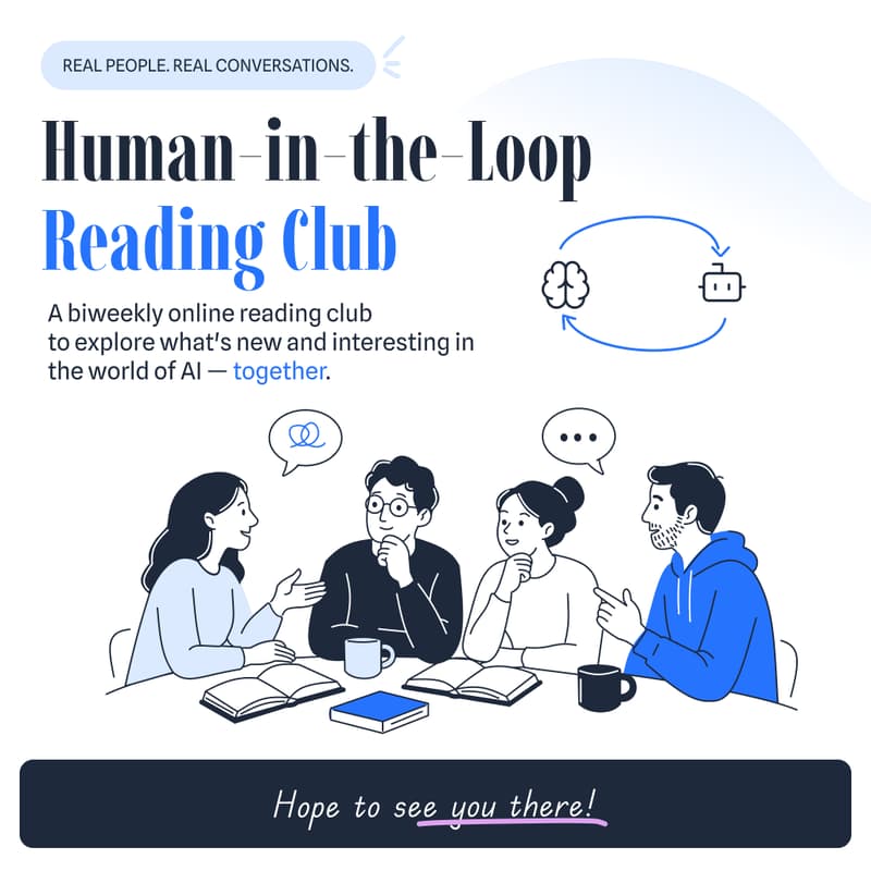 Cover Image for Human-in-the-Loop Reading Club