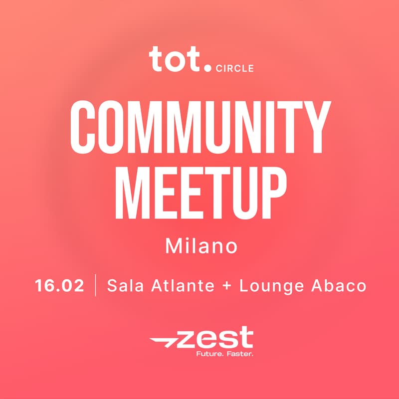 Cover Image for Tot. Circle - Community Meetup Milano