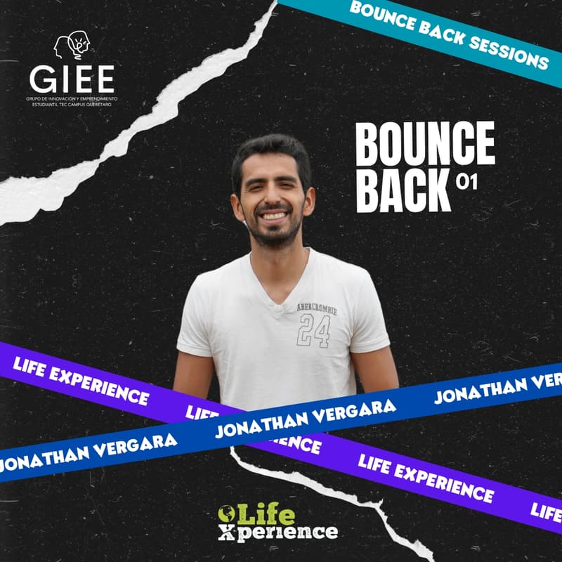 Foto de portada de Bounce Back Session 01 Jonathan Vergara - Life Experience