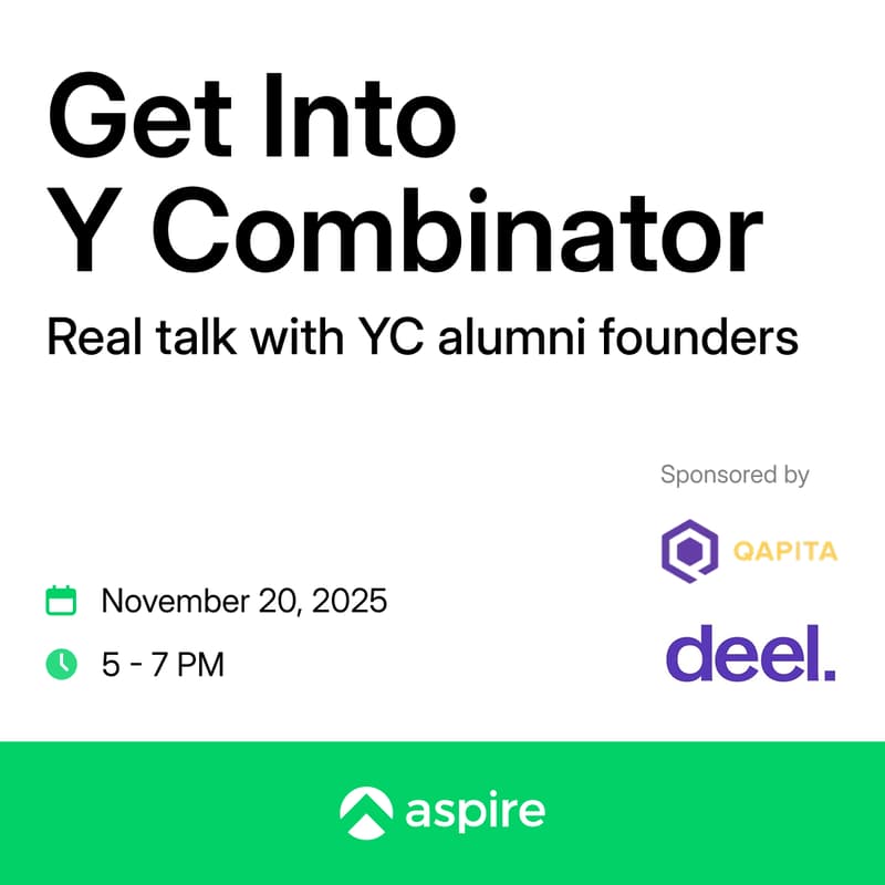 Cover Image for 🇸🇬 Get Into Y Combinator