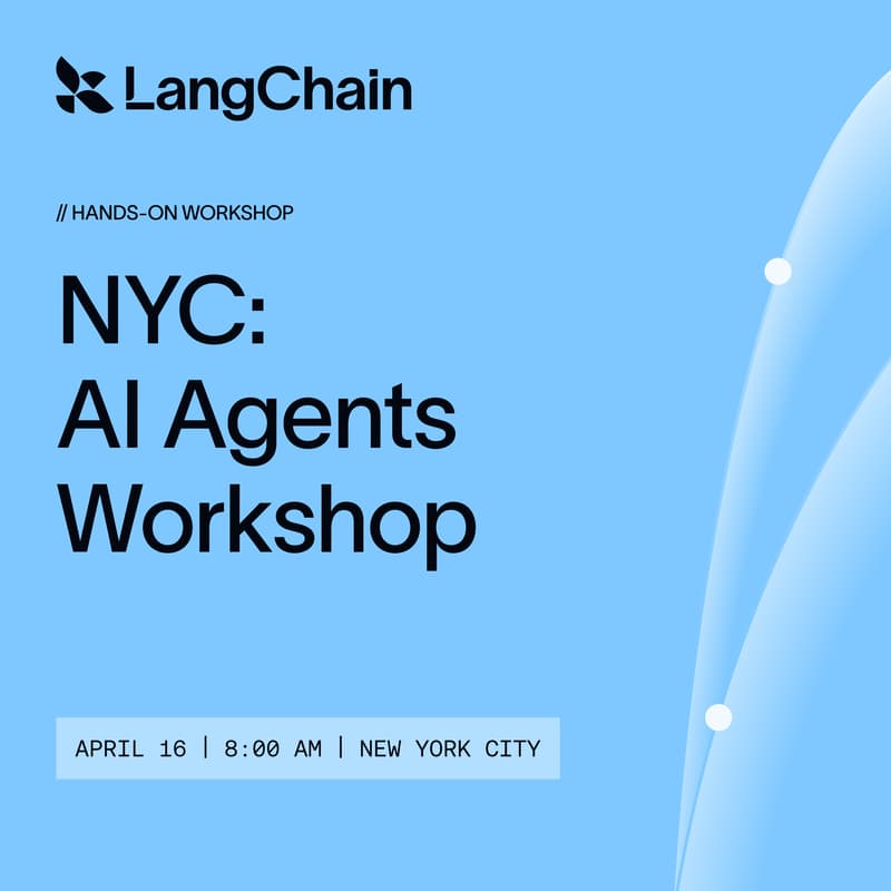 Cover Image for LangChain Presents: AI Agents Workshop with Harrison Chase
