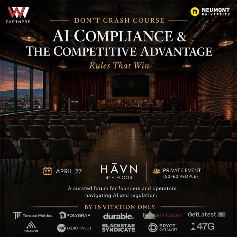 Cover Image for Don’t Crash Course: AI Compliance & The Competitive Advantage: Rules That Win