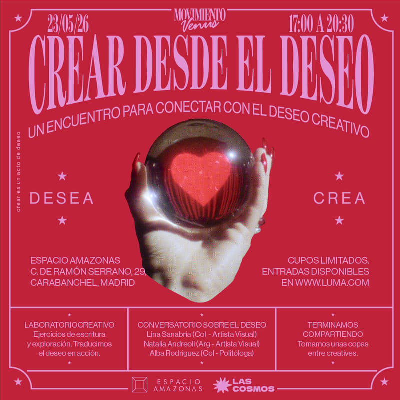 Foto de portada de Crear desde el deseo - Movimiento Venus