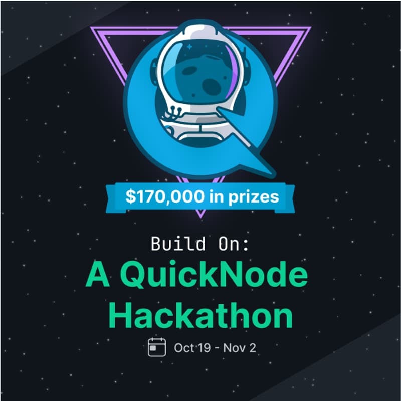 Cover Image for Build on Hackathon by QuickNode