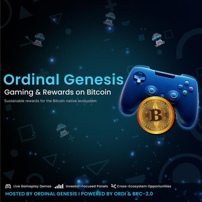 Cover Image for Ordinal Genesis: Gaming & Rewards On Bitcoin