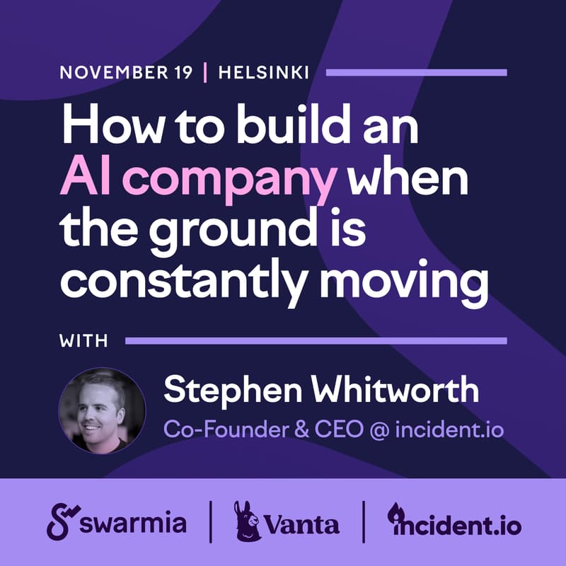 Cover Image for How to build an AI company when the ground is constantly moving