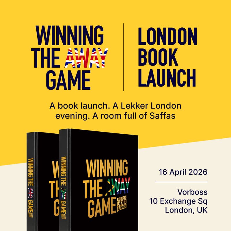 Cover Image for The Lekker Network: Winning the Away Game Book Launch