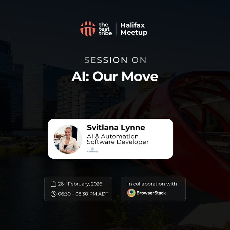 Cover Image for AI: Our Move | 5th Halifax Meetup |