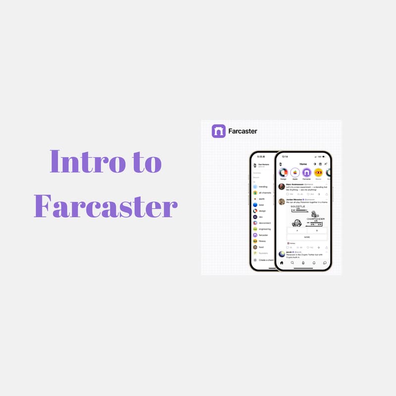 Cover Image for Intro to Farcaster/Warpcast