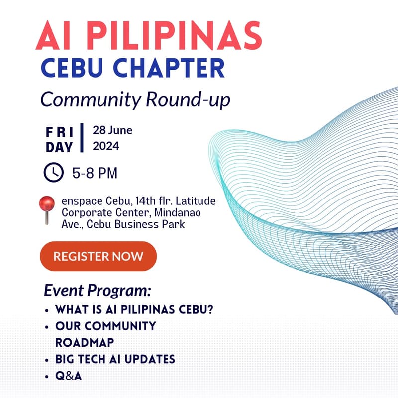 Cover Image for AI Pilipinas Cebu Community