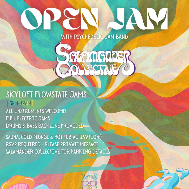 Cover Image for OPEN JAM w Salamander Collective