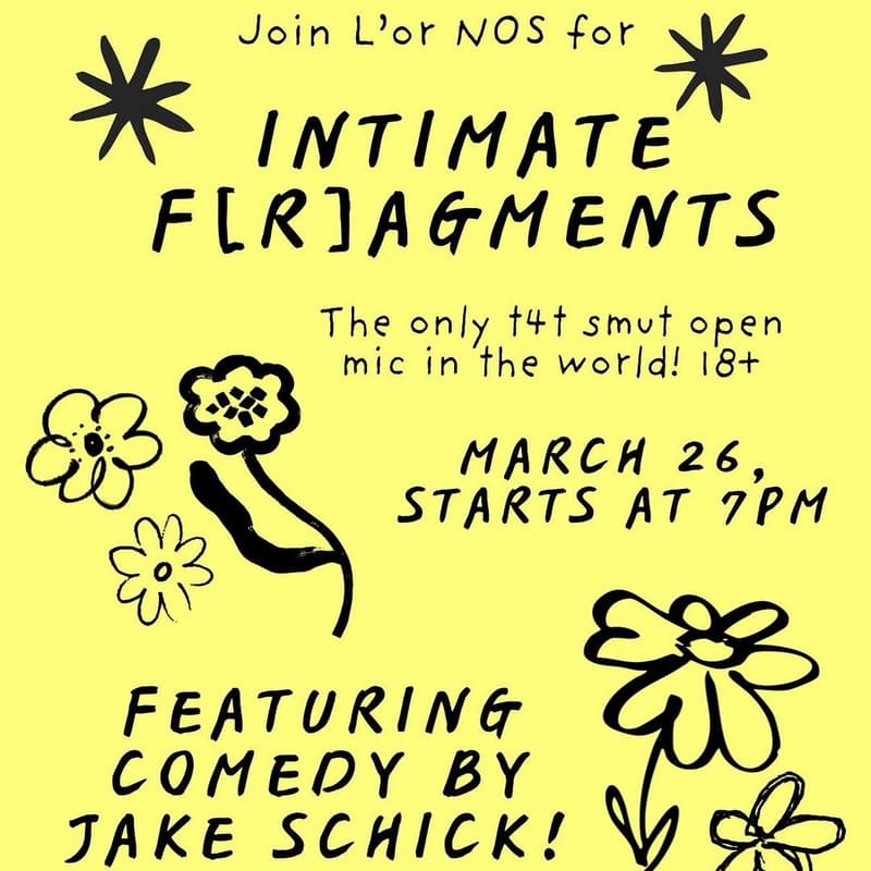 Cover Image for Intimate F[r]agments: A Smutty Trans Open Mic