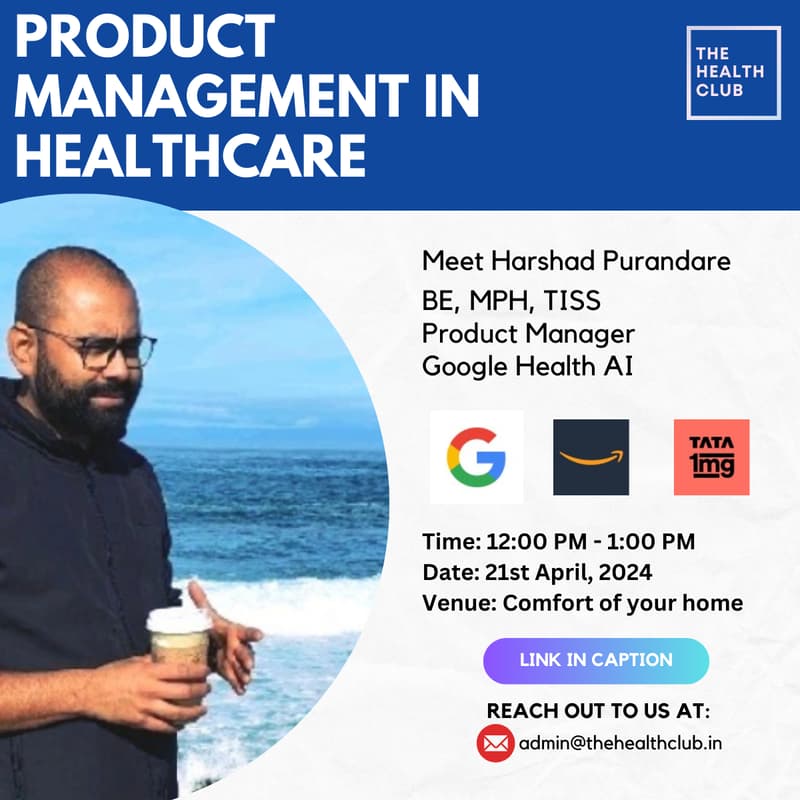 Cover Image for THC Expert session: Product Management in Healthcare