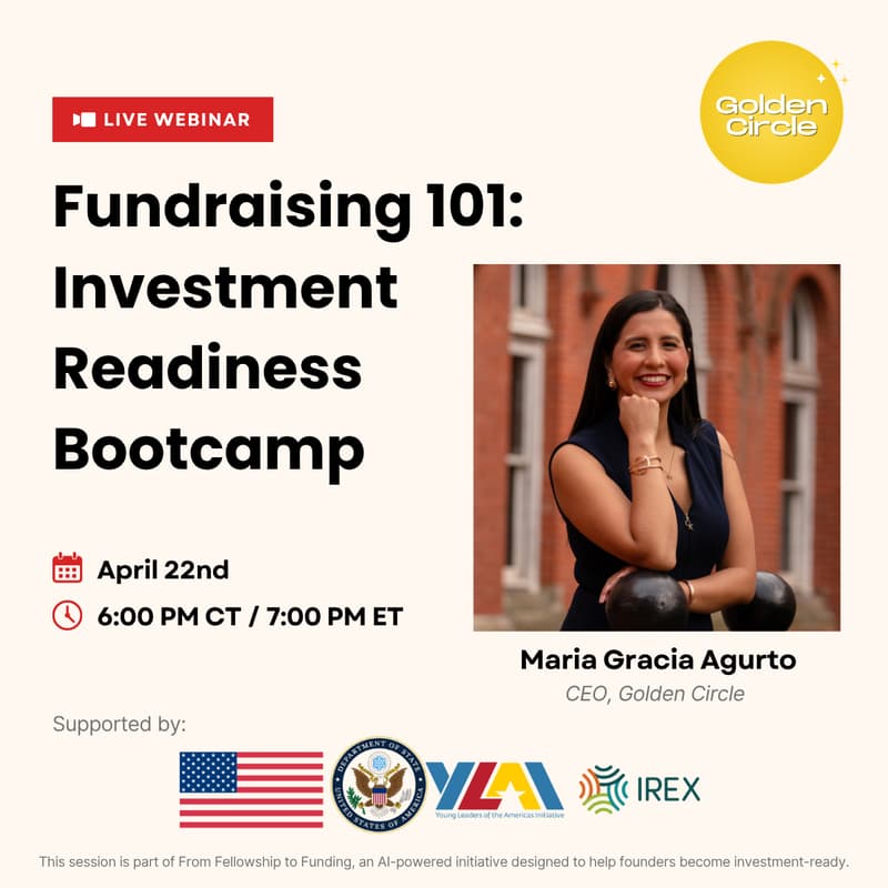 Cover Image for Fundraising 101: Investment Readiness Bootcamp