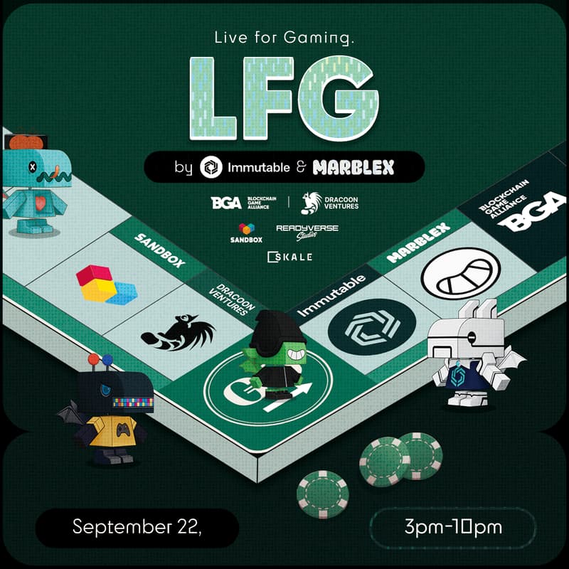 Cover Image for ✨LFG: Live for Gaming by IMMUTABLE & MARBLEX 🎮