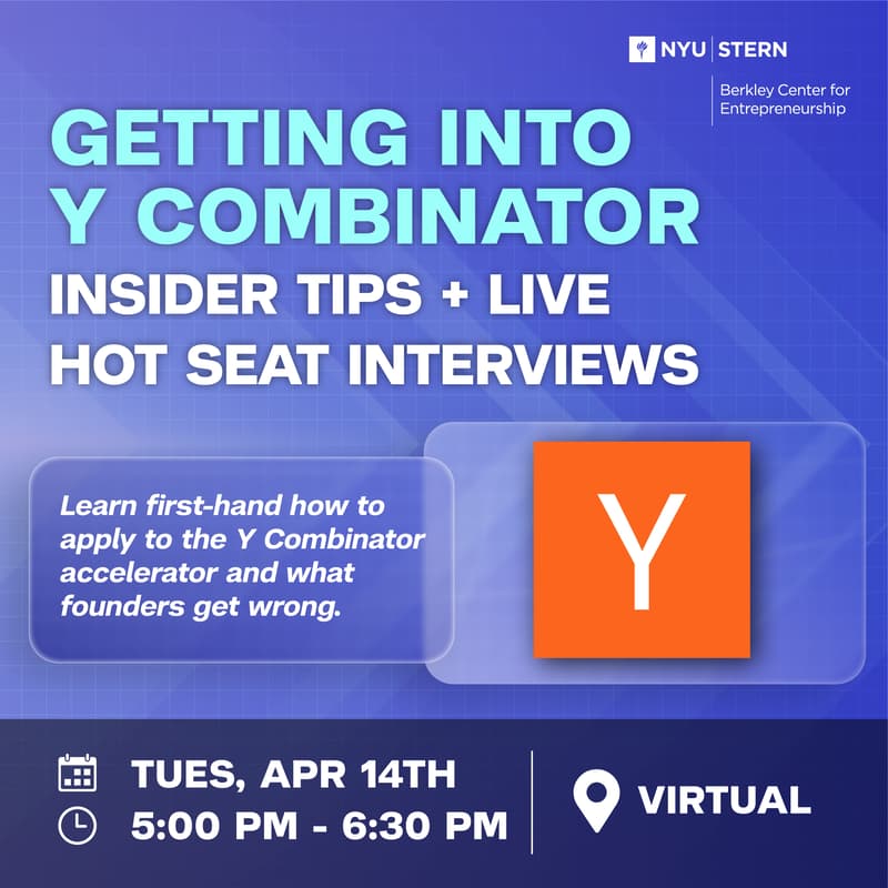 Cover Image for Getting Into Y Combinator: Insider Tips + Live Hot Seat Interviews