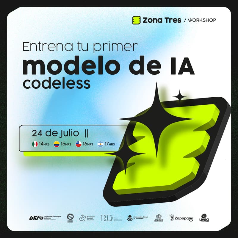 Cover Image for Taller l Entrena tu primer modelo de IA codeless