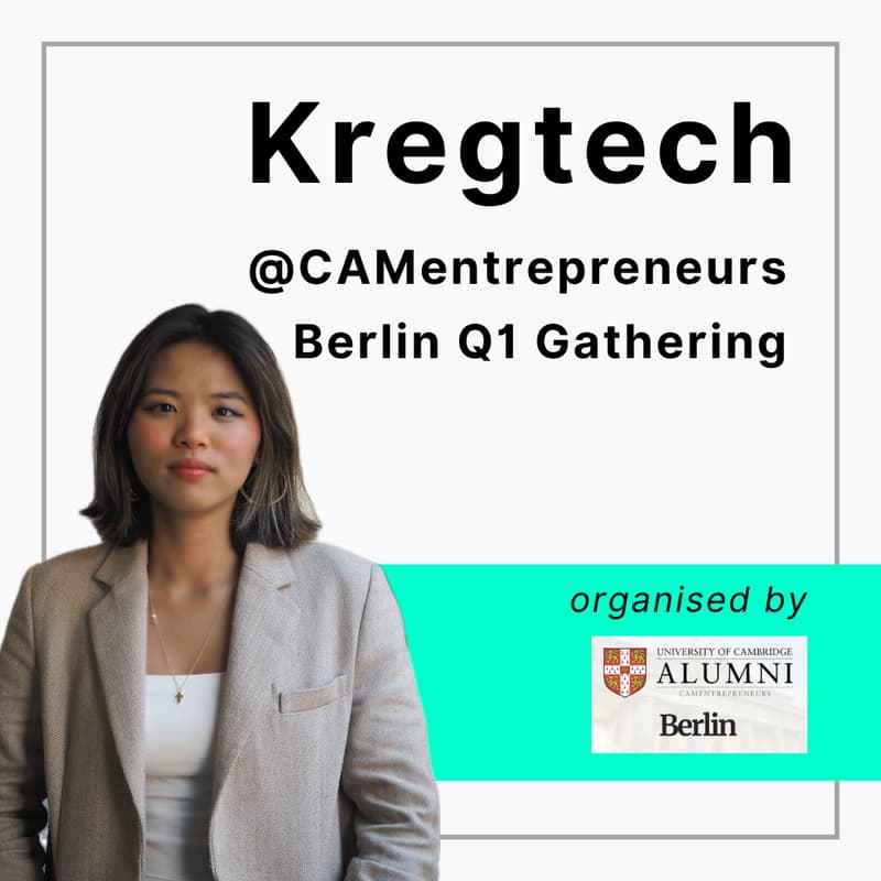 Cover Image for Kregtech @CAMentrepreneurs Berlin Q1 Gathering