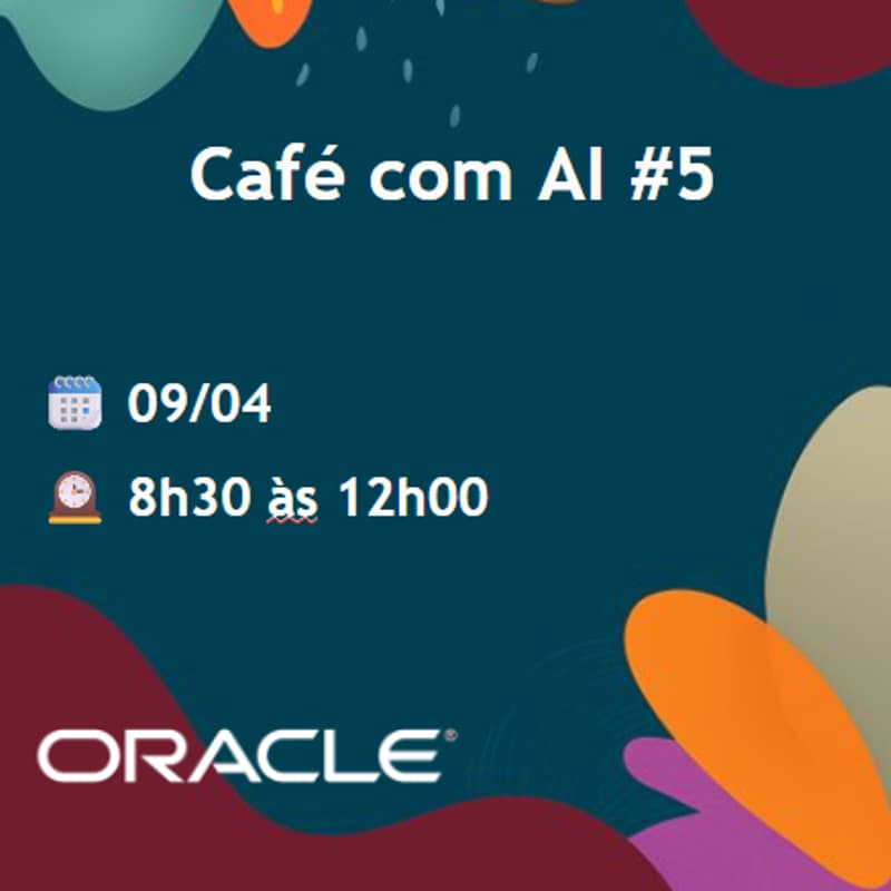Cover Image for Café com AI #5 - HealthTech Deep Dive: Inovação, Dados e Escala com Alice, Starya.AI e 2M Solutions