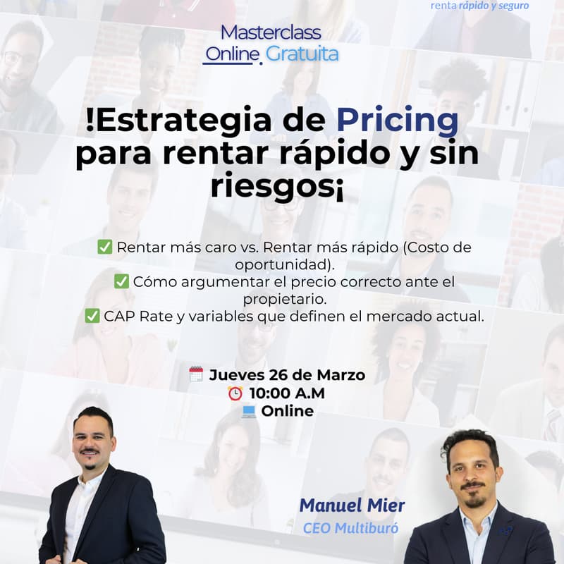 Cover Image for Estrategia de Pricing para Rentar Rápido y sin Riesgos.