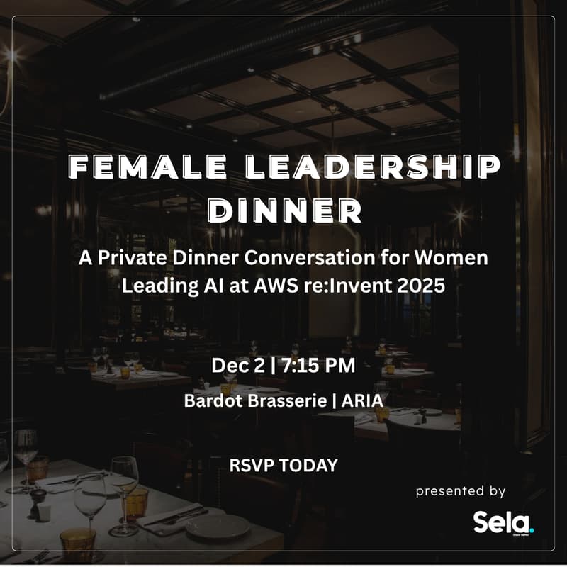 Cover Image for Female Leadership Dinner: Women Leading AI on AWS