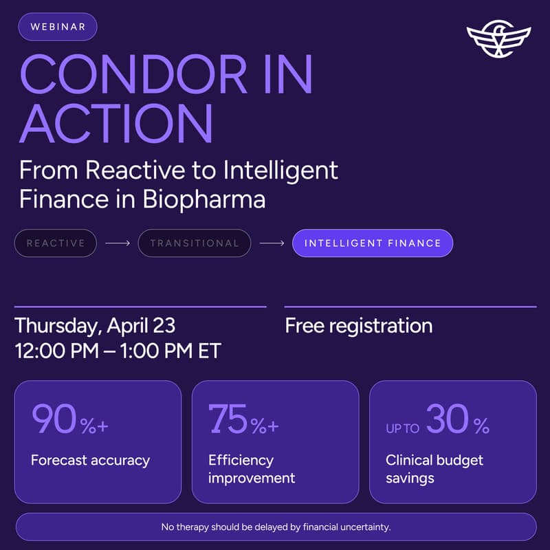 Cover Image for Condor in Action: From Reactive to Intelligent Finance in Biopharma
