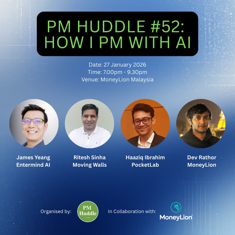 Cover Image for PM Huddle <> MoneyLion Malaysia