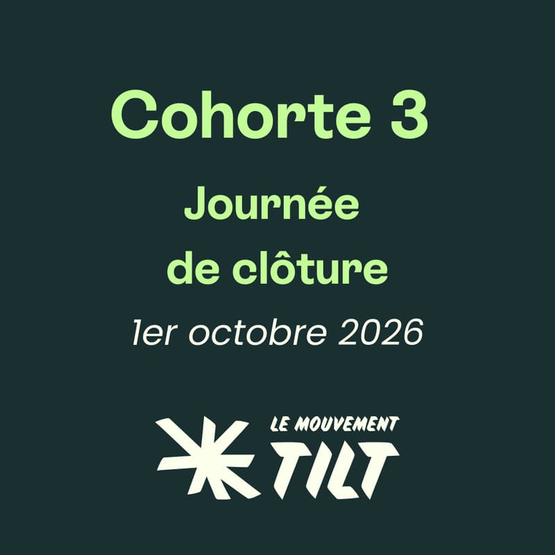 Cover Image for [Cohorte 3] Journée de clôture de Tilt'Odyssée