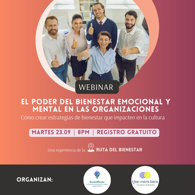 Cover Image for EL PODER DEL BIENESTAR EMOCIONAL Y MENTAL EN LAS ORGANIZACIONES