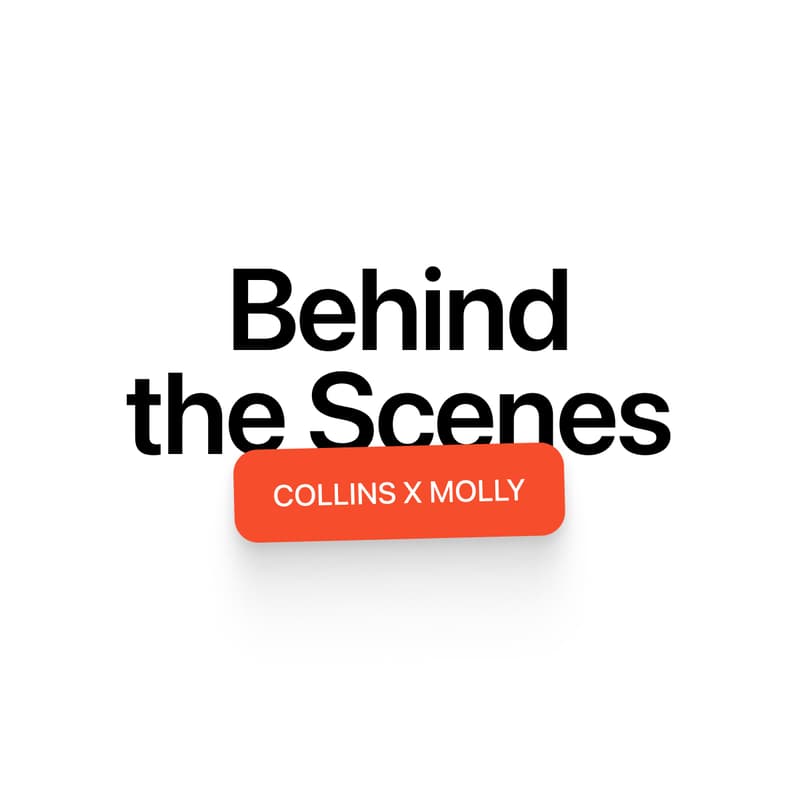 Cover Image for Behind the Scenes COLLINS x Molly