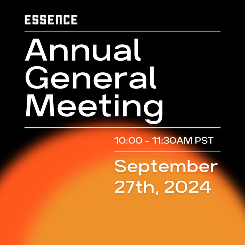 Cover Image for Essence Venture Capital: 2024 Annual General Meeting
