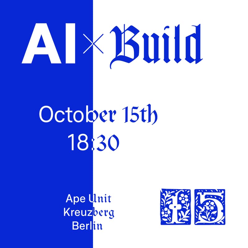 Cover Image for AI x Build - Learn, Show, Connect