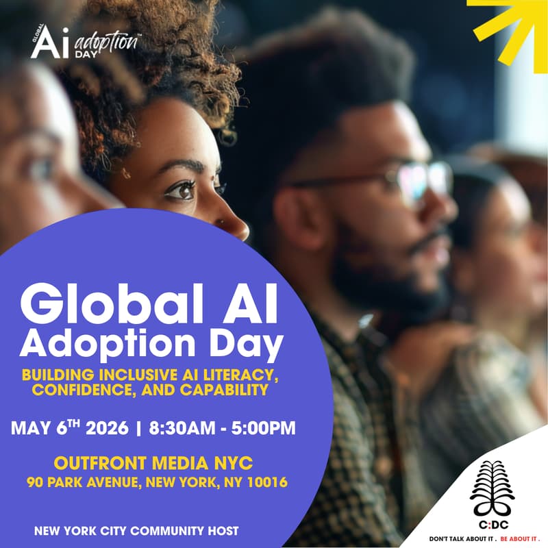Cover Image for Global AI Adoption Day: Building Inclusive AI Literacy, Confidence, and Capability