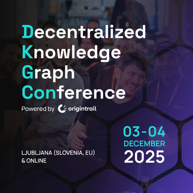 Cover Image for DKGcon 2025 by OriginTrail | Scaling trust in the age of AI. Metcalfe Convergence Chapter.