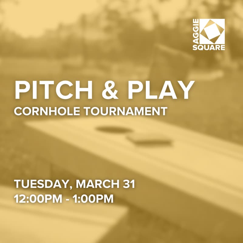 Cover Image for Pitch & Play: Cornhole Tournament @ Lunch