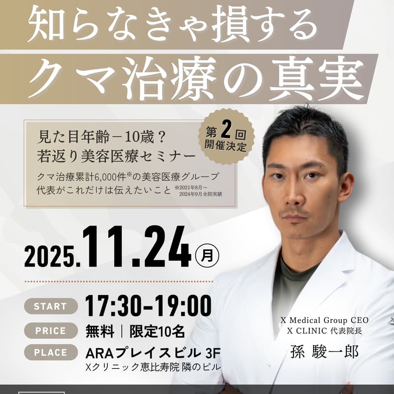 Cover Image for 見た目年齢−10歳?若返りセミナー【孫 駿一郎】